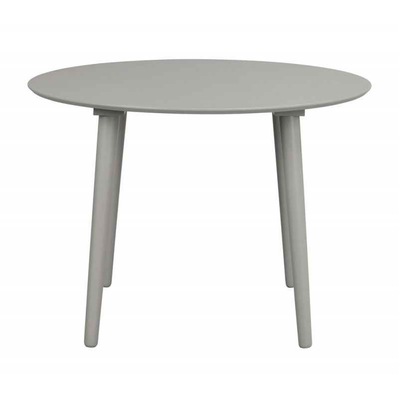 RO Lott Dining Table Round Light Grey